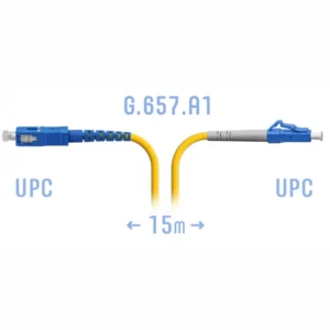 Оптический патч-корд SNR SNR-PC-LC/UPC-SC/UPC-A-15m