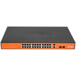 Коммутатор Wi-Tek WI-PS526G V1 1000 Base-T (1000 мбит/с), 2 SFP порта