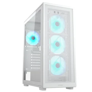 Корпус Cougar MX220 RGB White CGR-2AC8W-RGB Игровые, Mid-Tower