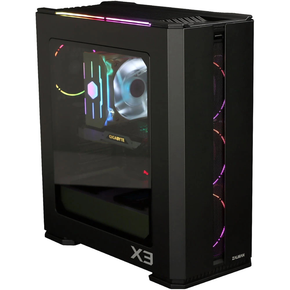 Корпус Zalman X3 BLACK Игровые, Mid-Tower