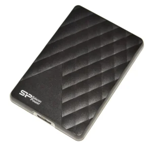 Внешние накопители Silicon Power внешний жёсткий 1TB USB 3.1 2.5" SP010TBPHDD06S3K 1 ТБ