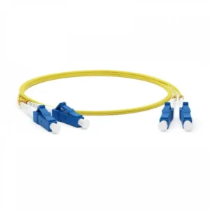 Оптический патч-корд Hyperline FC-D2-9-LC/UR-LC/UR-H-2M-LSZH-YL