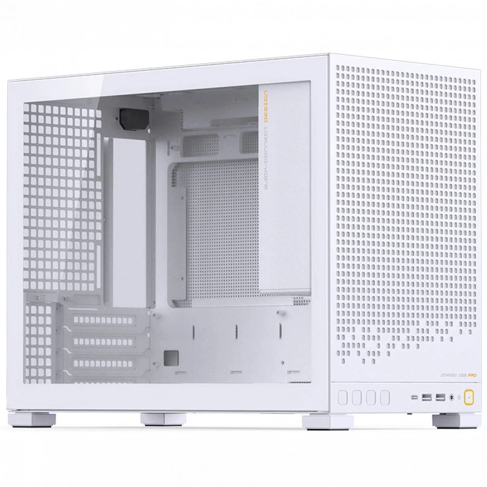 Корпус Jonsbo D32 Pro White D32 PRO White Премиальные, Mini-Tower