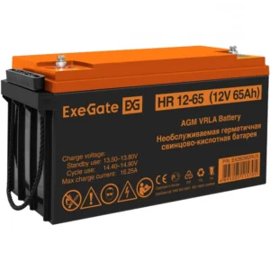 Сменные аккумуляторы АКБ для ИБП ExeGate HR 12-65 EX282982RUS 12 В