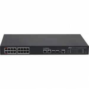 Коммутатор Dahua DH-S4220-16GT-190 1000 Base-T (1000 мбит/с), 2 SFP порта