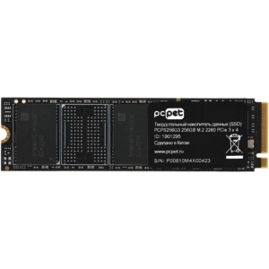 Жесткий диск PC Pet PCPS256G3 SSD (твердотельные), 256 ГБ, M.2, PCIe