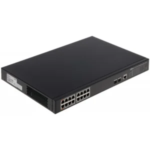 Коммутатор Dahua DH-PFS4218-16GT-240 1000 Base-TX (1000 мбит/с), 2 SFP порта