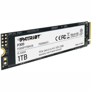 Жесткий диск Patriot P300 P300P1TBM28 SSD (твердотельные), 1 ТБ, M.2, PCIe