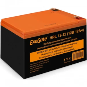 Сменные аккумуляторы АКБ для ИБП ExeGate HRL 12-12 EX285661RUS 12 В