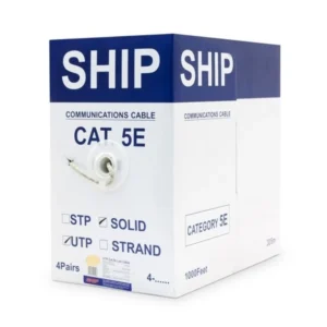 Кабель витая пара SHIP Кабель сетевой D135-P, Cat.5e, UTP, 305 м/б