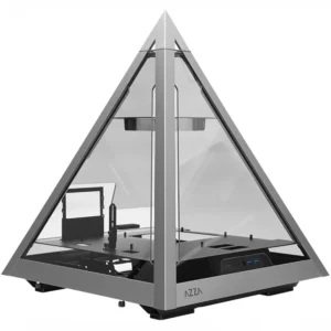 Корпус AZZA Pyramid L Black/Silver CSAZ-804L PYRAMID Игровые, Full-Tower