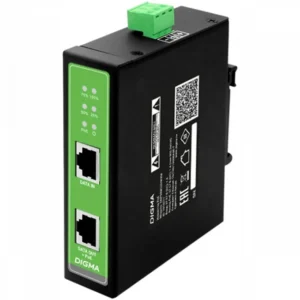 PoE инжектор Digma DNP90W48GDXM 1 порт, 90 Вт