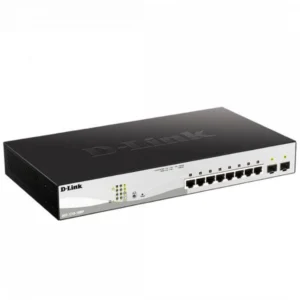 Коммутатор D-link DGS-1210-10MP/F3A 1000 Base-T (1000 мбит/с), 2 SFP порта