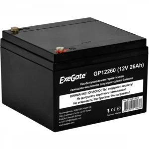 Сменные аккумуляторы АКБ для ИБП ExeGate GP12260 EX282972RUS 12 В