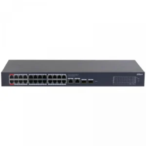 Коммутатор Dahua CS4228 DH-CS4228-24GT-375 1000 Base-T (1000 мбит/с), 2 SFP порта