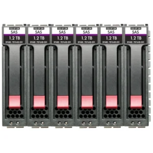 Опция для системы хранения данных СХД HPE 6-pack HDD Bundle (2,5 SFF, 14.4 ТБ, SAS) R0Q67A Диск для СХД