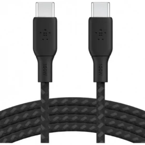 Кабель интерфейсный Belkin USB TypeC (F), USB TypeC (M), 3 м, CAB011BT3MBK черный USB Type C - USB Type C