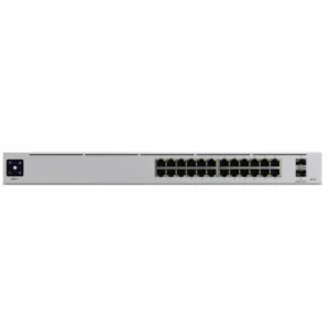 Коммутатор Ubiquiti USW-Pro-HD-24-PoE 2.5 GBase-T (2500 мбит/с), 2 SFP порта