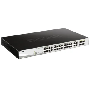 Коммутатор D-link DGS-1210-28MP/FL1A 1000 Base-TX (1000 мбит/с), 4 SFP порта