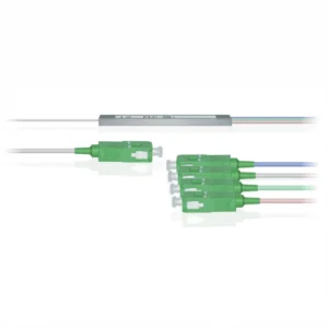 Аксессуар для оптических сетей B-OptiX Делитель оптический планарный PLC-M-1x4, бескорпусный, разъемы SC/APC PLC-M-1x4-SC/APC