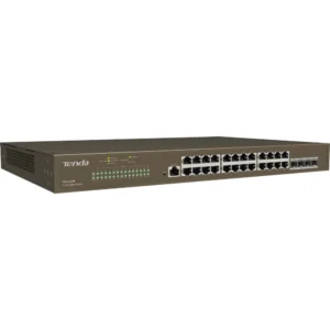 Коммутатор TENDA TEG3328F 1000 Base-TX (1000 мбит/с), 4 SFP порта