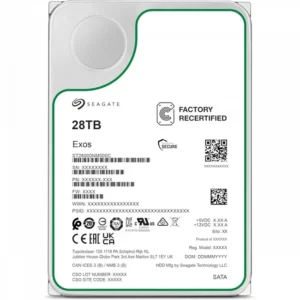 Серверный жесткий диск Seagate ST28000NM000C 3,5 LFF, 28 ТБ, SATA