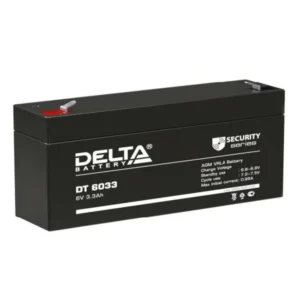 Сменные аккумуляторы АКБ для ИБП Delta Battery DT 6033 6 В