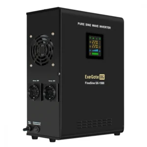 Источник бесперебойного питания ExeGate FineSine SX-1500.LCD.AVR.2SH EX295998RUS Линейно-интерактивные, 1500 ВА, 1050 Вт