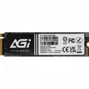 Жесткий диск AGI AGI512GIMAI298-CB SSD (твердотельные), 512 ГБ, M.2, PCIe
