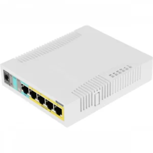 Коммутатор Mikrotik RB260GSP 1000 Base-TX (1000 мбит/с), 1 SFP порт