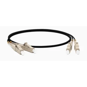 Оптический патч-корд Hyperline FC-D2-504-LC/PR-LC/PR-H-15M-LSZH-BK