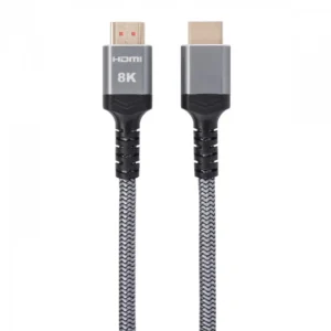 Кабель интерфейсный VCOM Кабель HDMI 19M/M ver. 2.1 8KX60Hz iOpen 1.5m Gray ACG859A-1.5 HDMI - HDMI