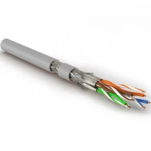 Кабель витая пара Hyperline Кабель витая пара экранированный S/FTP (500 м) SFTP4-C8.1-S23-IN-LSZH-GY-500