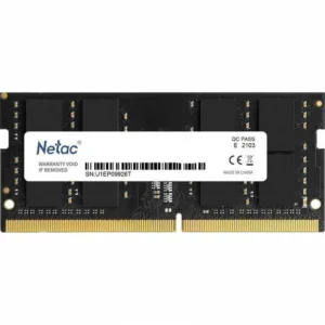 ОЗУ Netac Basic RTL PC4-21300 CL19 NTBSD4N26SP-16 SO-DIMM, DDR4, 16 Гб, 2666 МГц