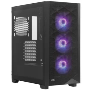 Корпус PCcooler C3D510 BK ARGB C3D510-BKP3-GL Игровые, Mid-Tower