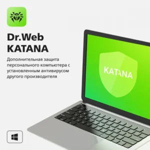 Антивирус Dr.Web Katana на 24 м., 5 ПК LHW-KK-24M-5-A3 Первичная лицензия