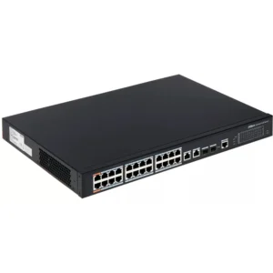 Коммутатор Dahua DH-PFS4226-24ET-240 100 Base-TX (100 мбит/с), 2 SFP порта