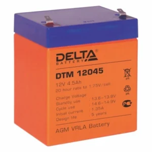 Сменные аккумуляторы АКБ для ИБП Delta Battery DT 12045 12 В