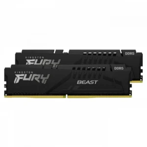 ОЗУ Kingston FURY Beast Black KF564C32BBEK2-32 DIMM, DDR5, 32 Гб (2 х 16 Гб), 6400 МГц