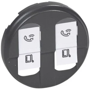 Сетевая розетка Legrand Накладка на розетку информационную CELIANE 067952