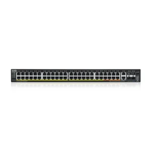 Коммутатор Zyxel XGS2220-54HP-EU0101F 1000 Base-T (1000 мбит/с), 4 SFP порта