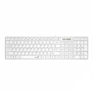 Клавиатура EnGenius Genius SlimStar 126 белая 31310017410 Проводная, USB