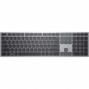 Клавиатура Dell KB700, Silver-Black, USB 580-AKPQ Беспроводная, Bluetooth