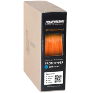Расходный материалы для 3D-печати Filamentarno! 3D Prototyper S-Soft пластик Filamentarno! оранжевый/1.75мм/750гр PSS175О750