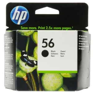 Струйный картридж HP №56, Оригинальный струйный картридж HP, Черный C6656AE