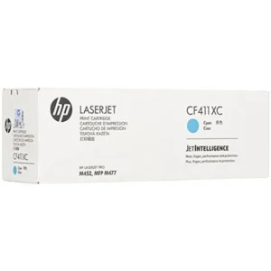 Картридж для плоттеров HP 410X CF411XC голубой для HP LJ Pro M452/M477