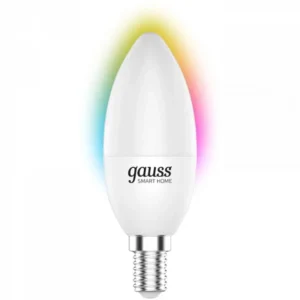 Gauss Smart Home E14 RGB 5Вт 470lm Wi-Fi [1190112]