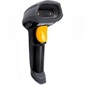 Сканер штрихкода Mindeo MD6600AT-HD Ручной проводной, 2D, USB, Черный-Желтый, С подставкой