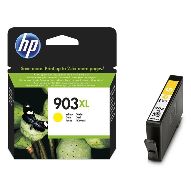 Струйный картридж HP 903XL увеличенной емкости, Желтый T6M11AE
