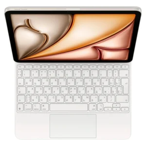 Аксессуары для смартфона Apple Magic Keyboard for iPad Air 11-inch (M3) - Russian - White MDFV4RS/A